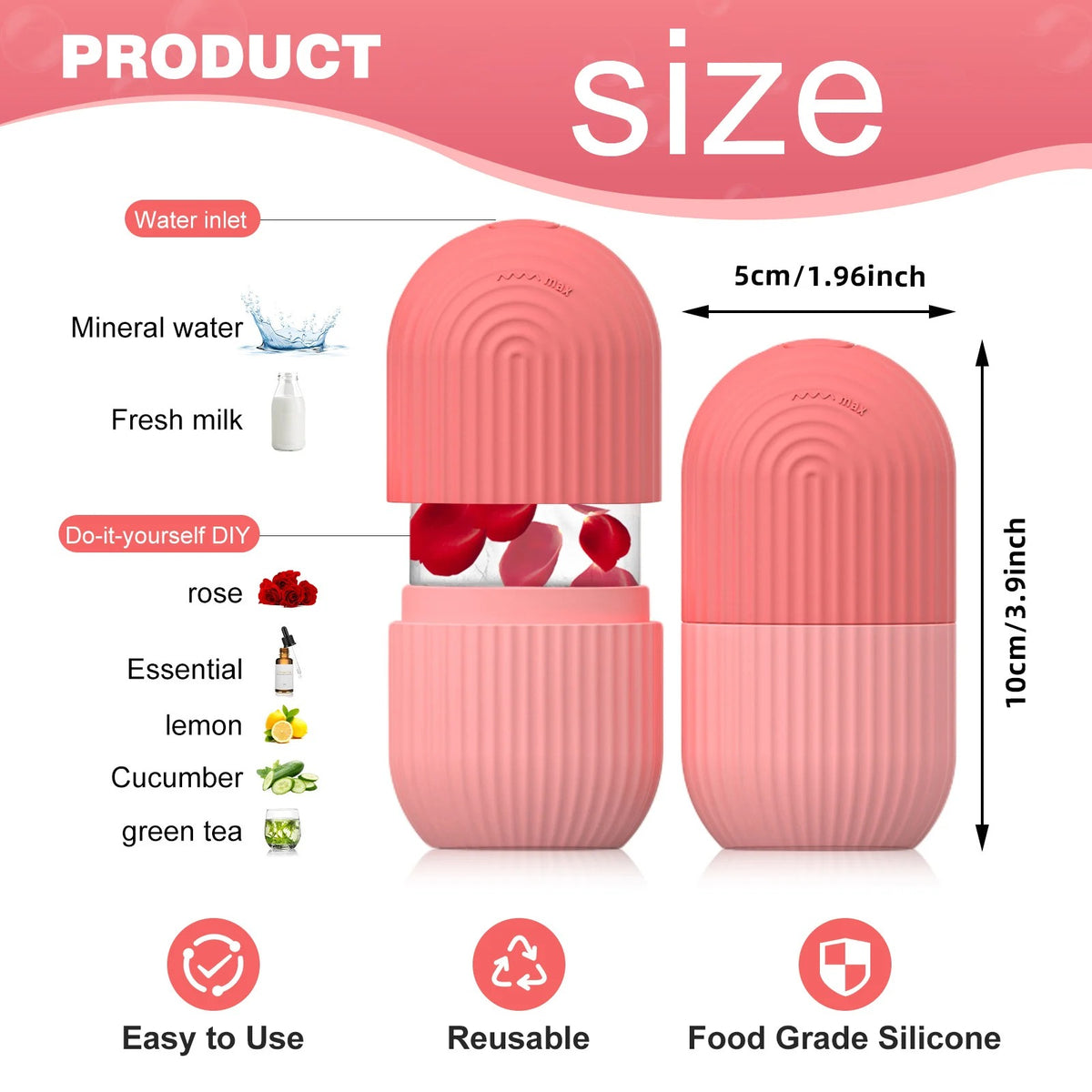 Silicone Face Ice Mold