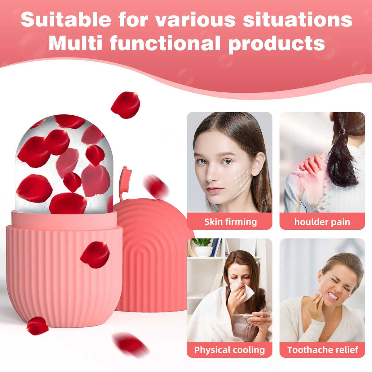 Silicone Face Ice Mold