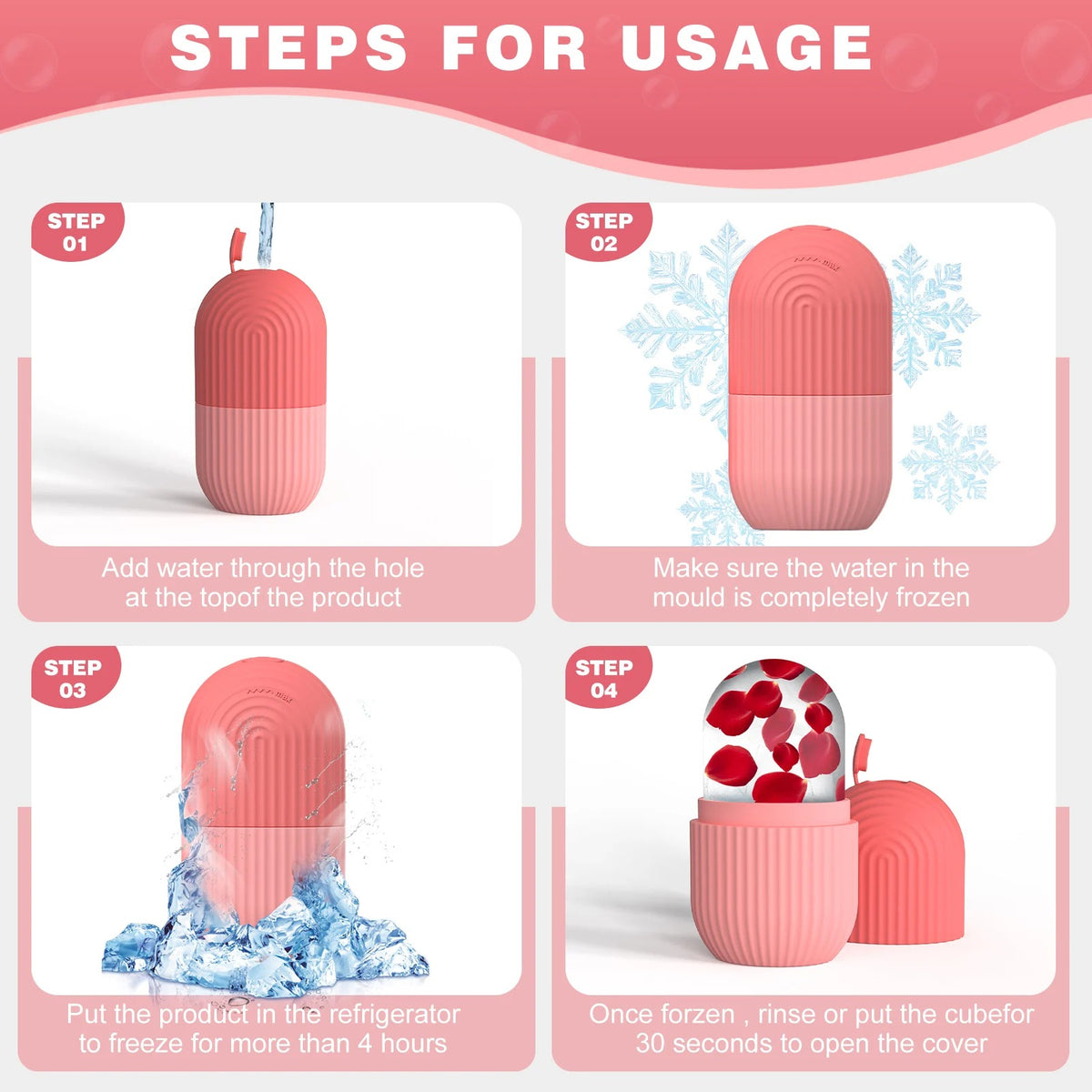 Silicone Face Ice Mold