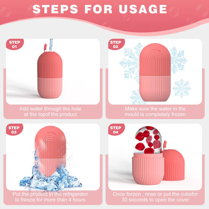 Silicone Face Ice Mold
